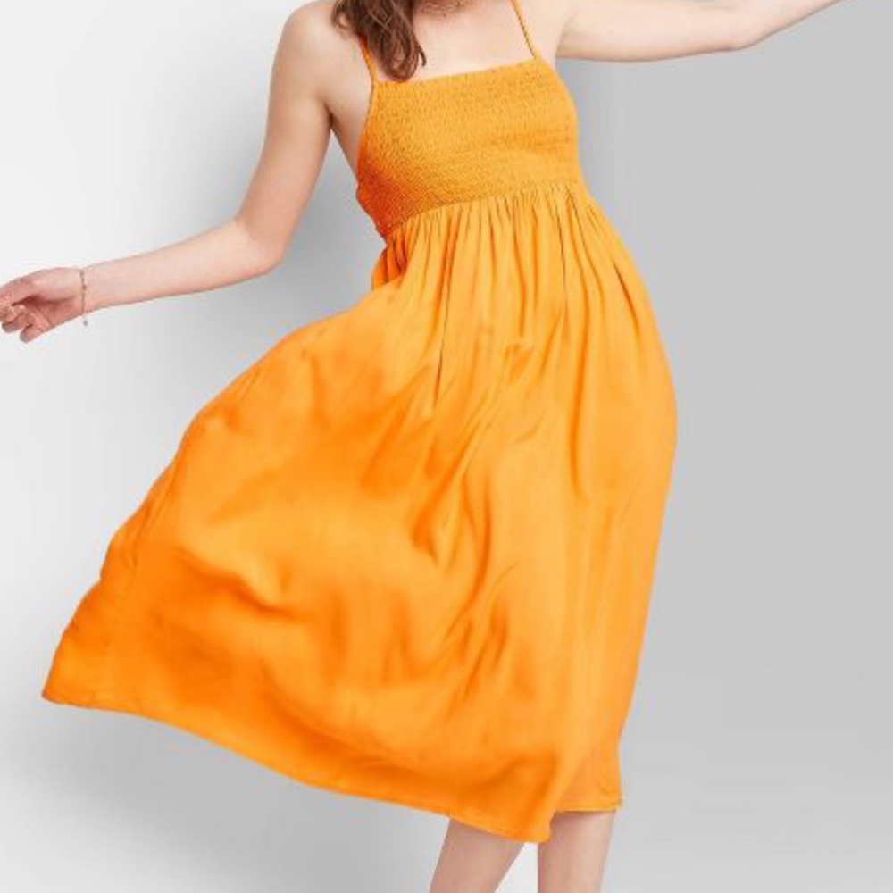 Wild fable yellow summer dress